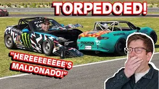Embracing The CARNAGE In Matt Malone's MX-5 Cup! | iRacing MX-5 at Circuito De Navarra