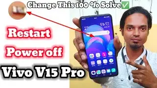 vivo v15 pro restart || power off || only charging time on