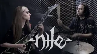 NILE - Utterances Of The Crawling Dead - guitar and drum cover