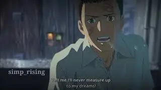 A garden of words | emotional anime #simp #anime #animationmeme #sad #sadstatus #sadsongstatus