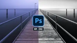 Creating a Dramatic Black and White Photo in Adobe Photoshop | QE 