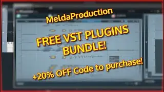 MeldaProduction FREE VST Plugins. (I finally purchased)! + 20% OFF Coupon Code!