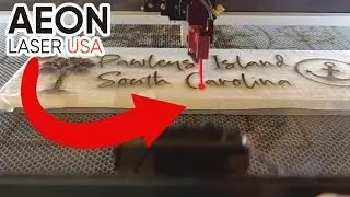 How to Make Laser Engraved Wall Signs With an AEON Mira 9