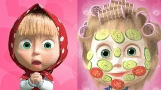 Маша и Мдведь САЛОН КРАСОТЫ Маша в салоне красоты Мультик про Машу и медведя