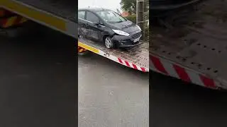 LA DÉPANNEUSE RETIRE MA VOITURE AVEC UN TREIL APRÈS MON CRASH !!😱
