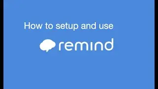 How to Setup and Use Remind on an iPad