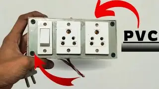how to make extension board from PVC pipe#craft #inventions