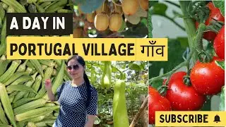 🍒 पुर्तगाल के गांव में भारतीय परिवार: देखिए कैसे उगाते हैं देसी सब्जियाँ❢🍒