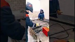 рейлы в стиле лофт. процесс изготовления #loft ,#вешалка,#стеллаж