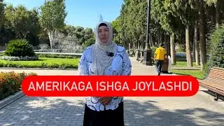 Amerikaga ishga joylashdi. Super natija🤩