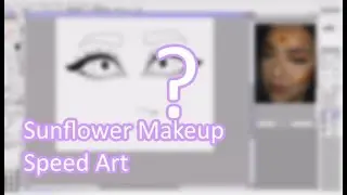 Sunflower Makeup Speed Art [ROBLOX]