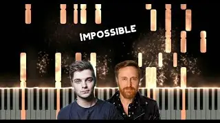 So Far Away | Martin Garrix & David Guetta | Impossible Piano Tutorial