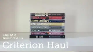 Criterion Sale Haul | Summer 2023