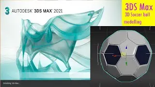 How to create a soccer ball in 3ds max- easy tools