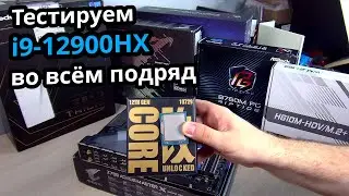 Стрим 17.08.24: Проверили i9-12900HX в разных 2 и 4 dimm платах. Поняли как на нем гонится память