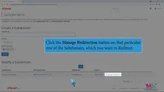 How to Redirect subdomain to an external URL with MonsterHost
