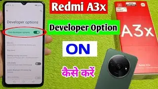 redmi a3x developer option on setting / how to enable developer option in redmi a3x