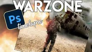 WARZONE! - Photoshop CC 2020 Speed Art