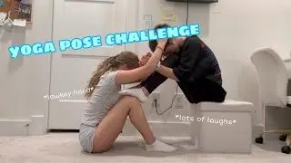 trying duo yoga poses *except we kinda get cooked*