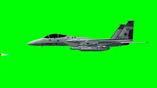 Free | Fighter Jet Fire Missile | Green Screen | No Copyright | Royalty Free