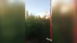 В Куйбышевском районе Донецка с самого утра слышны разрывы