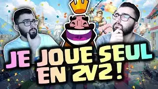 CLASH ROYALE JE JOUE SUR LES DEUX COMPTES EN MÊME TEMPS EN 2V2