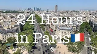 Paris Vlog | Spending 24 hours in Paris, France 🇫🇷