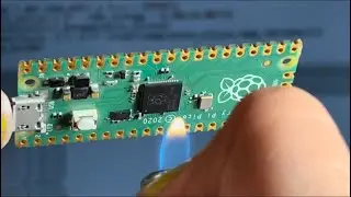 Raspberry Pi PICO | Getting started | On board temperature example | Beginners