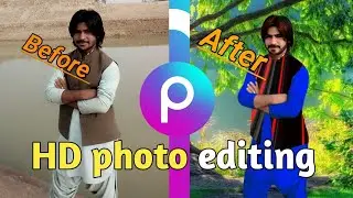 how to edit pictures on picsart hd photo editing kaise kare picsart photo editing  bano editor