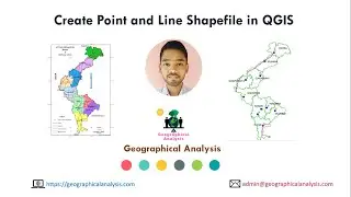 Point and Line Digitization in QGIS || Create Point and Line Shapefile
