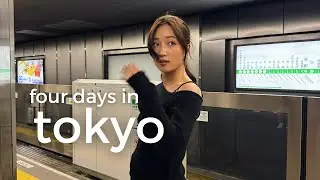 four days in tokyo 🇯🇵 SO much good food, japanese nail salon, tsukiji fish market