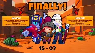 Finally Getting *15 WINS* In The Brawlstars April Championship Challenge