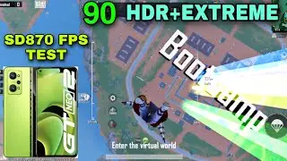 Realme gt neo 2 pubg test | Bootcamp test with fps meter | Realme gt neo 2 90 fps unlock 