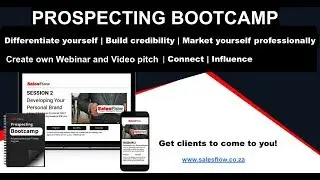 SalesFlow Free Training Webinar Sept 2018