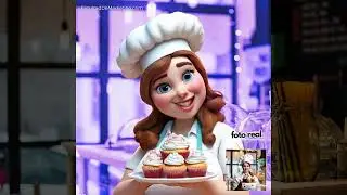Caricatura animada en 3d (pastelerías)