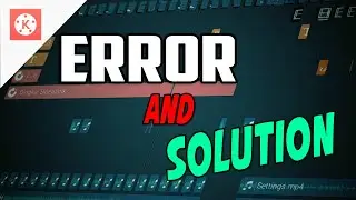 Macam Macam Error Di Kinemaster dan Solusi Mengatasinya