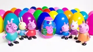 Surprise Eggs Unboxing , Surprise Eggs Unboxing Cartoon  , Surprise Eggs Peppa Pig