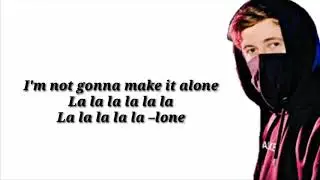 Alone pt II -- Alan Walker & Ava Max ( lyrics )