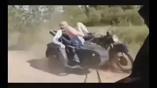 Три Парня Мотоцикл и Кусты пересмотрел ролик раз 10 умора реальная