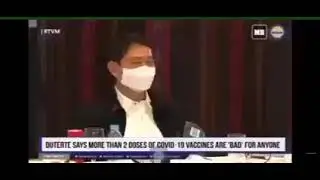Sabi ni President Duterte, Tama na ang dalwang turok.  Wag na ninyong sobrahan, delikado.