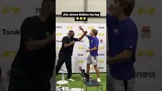 Jon Jones Broke This Fans Leg With This