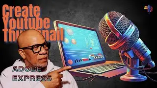 Custom thumbnail Design adobe express