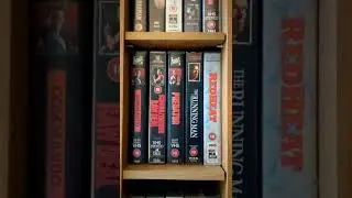 Celebration of Arnold Schwarzenegger's Filmography VHS Tape Collection 📼🎬📺🎥💪