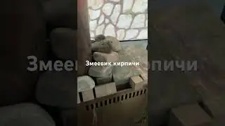 Пар, камень, кирпич змеевик