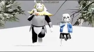 【MMD】W A V E 【Sans & Asgore】