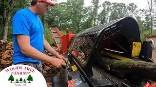 Japa 365+ Pro Firewood Processor Demo w/ @Back40Firewood @MetsaMachines