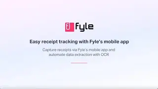 Fyle | Submit Receipts From Fyle's Mobile App