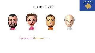 My Wii U CPU Miis Wave 3 Nationalities (Updated)