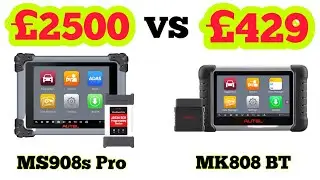2025 AUTEL Maxisys £2500 VS £429 Expensive VS Cheap Maxisys MS908s Pro VS MK808BT