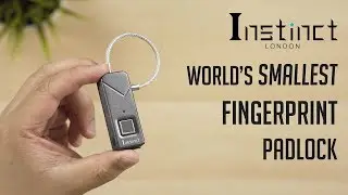 World’s Smallest Waterproof Fingerprint Padlock | Overview